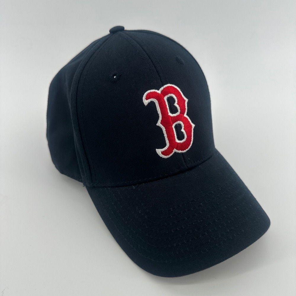 Boston Red Sox Hat Cap 47 Brand Navy Blue Red MLB Baseball‎ OSFA Adjustable